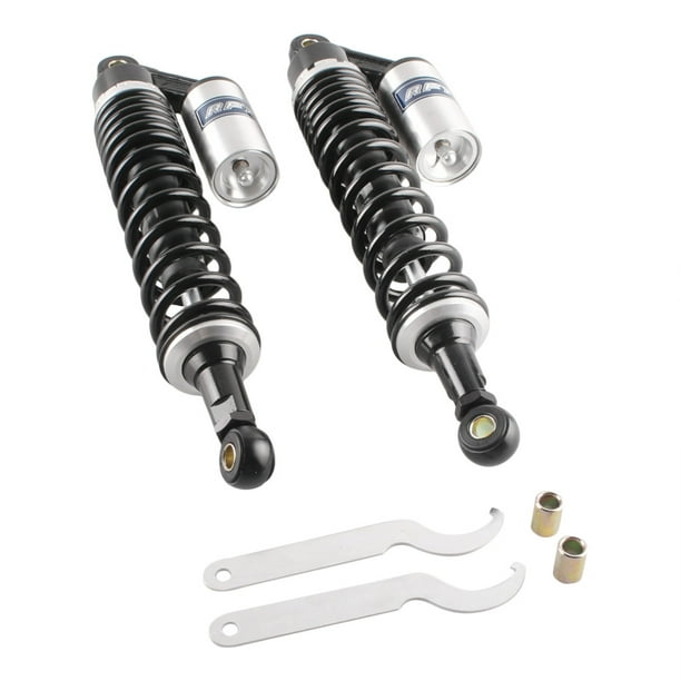 LBWNB Universal 15.75 400mm Motorcycle Air Shock Absorber Rear Fit for Yamaha Fit for Suzuki RM125 Kawasaki ATV Four-Wheeled ATV,Air Shock Absorber Rear Suspension Shock Absorbers Color : Black LBWNB Universal 15.75 400mm Motorcycle Air Shock Absorber Rear Fit for Yamaha Fit for Suzuki RM125 Kawasaki ATV Four-Wheeled ATV,Air Shock Absorber Rear Suspension Shock Absorbers Color : Black